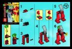 Building Instructions - LEGO - 3870 - Red Walker: Page 1