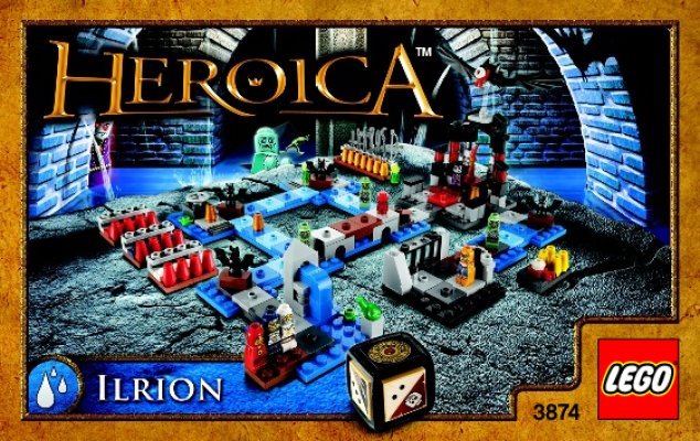 Building Instructions - LEGO - 3874 - HEROICA Ilrion: Page 1