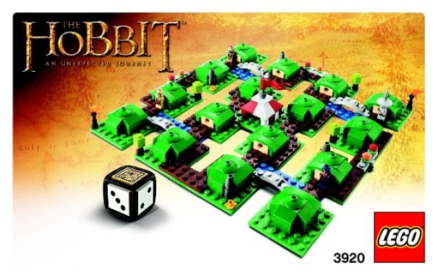 Building Instructions - LEGO - The Hobbit - 3920 - The Hobbit : An Unexpected Journey™: Page 1