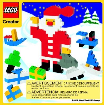 Building Instructions - LEGO - 4029 - Build with Bricks: Page 1