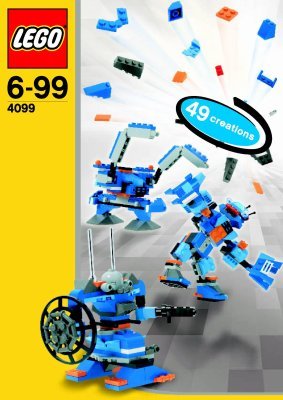 Building Instructions - LEGO - 4048 - Mech Lab: Page 1