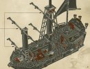 Building Instructions - LEGO - 4184 - The Black Pearl: Page 61