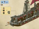 Building Instructions - LEGO - 4195 - Queen Anne's Revenge: Page 52