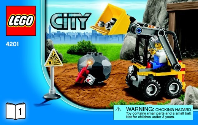 Building Instructions - LEGO - City - 4201 - Loader and Tipper: Page 1