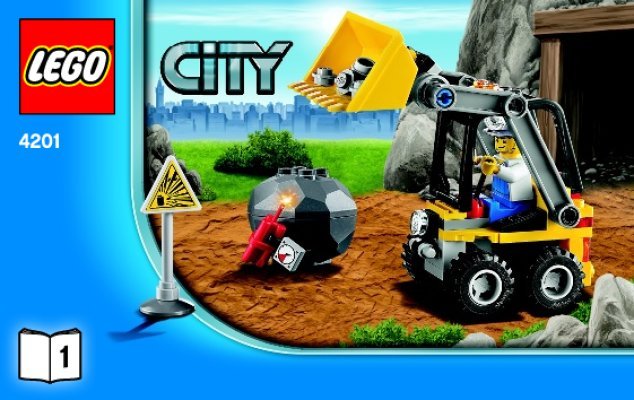 Building Instructions - LEGO - City - 4201 - Loader and Tipper: Page 1