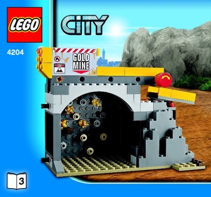 Building Instructions - LEGO - City - 4204 - The Mine: Page 1