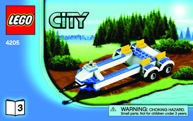 Building Instructions - LEGO - 4205 - Off-road Command Center: Page 1