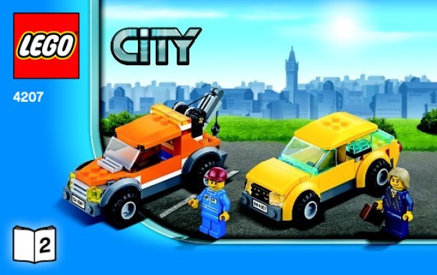 Building Instructions - LEGO - 4207 - City Garage: Page 1