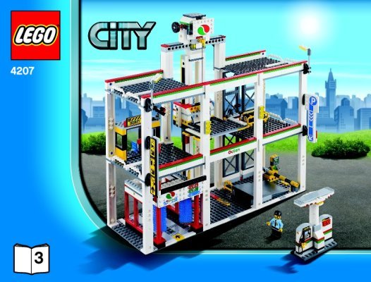 Building Instructions - LEGO - 4207 - City Garage: Page 1