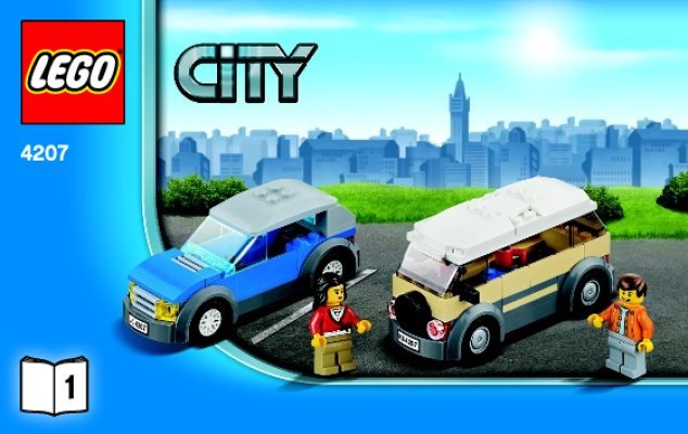 Building Instructions - LEGO - 4207 - City Garage: Page 1