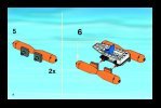 Building Instructions - LEGO - 4210 - Coast Guard Platform: Page 8