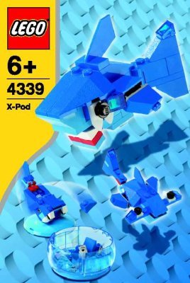 Building Instructions - LEGO - 4339 - Aqua Pod: Page 1