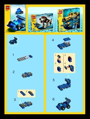 Building Instructions - LEGO - 4347 - Vehicles: Page 1