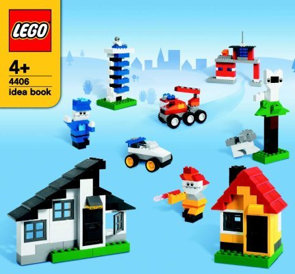 Building Instructions - LEGO - 4406 - Buildings: Page 1