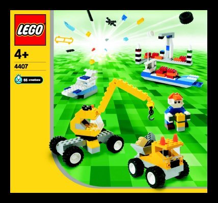 Building Instructions - LEGO - 4407 - Transportation: Page 1