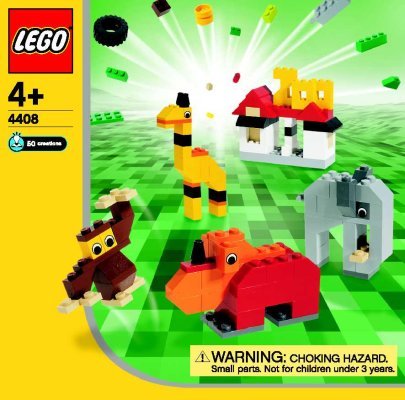 Building Instructions - LEGO - 4408 - Animals: Page 1