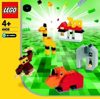 Building Instructions - LEGO - 4408 - Animals: Page 1