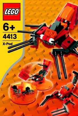 Building Instructions - LEGO - 4413 - Arachno Pod: Page 1