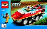 Building Instructions - LEGO - 4430 - Fire Transporter: Page 1