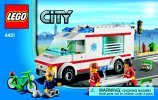 Building Instructions - LEGO - 4431 - Ambulance: Page 1