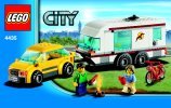 Building Instructions - LEGO - 4435 - Car & Camper: Page 1