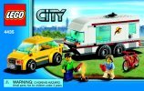 Building Instructions - LEGO - 4435 - Car & Camper: Page 1