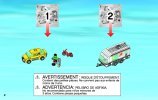 Building Instructions - LEGO - 4435 - Car & Camper: Page 2