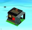 Building Instructions - LEGO - 4438 - Robber's Hideout: Page 38