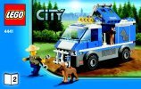 Building Instructions - LEGO - 4441 - Police Dog Van: Page 1