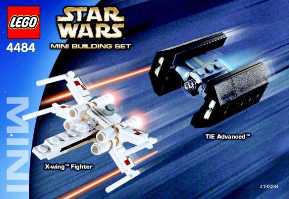 4484 - MINI X-wing Fighter™ & TIE Advanced™