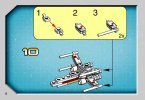 Building Instructions - LEGO - 4484 - MINI X-wing Fighter™ & TIE Advanced™: Page 8