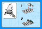 Building Instructions - LEGO - 4494 - MINI Imperial Shuttle™: Page 2