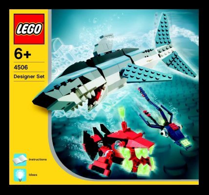 Building Instructions - LEGO - 4506 - Deep-Sea Predators: Page 1