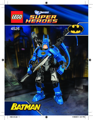 Building Instructions - LEGO - 4526 - Batman™: Page 1