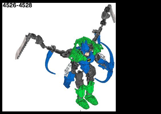 Building Instructions - LEGO - 4526 - Batman™: Page 1