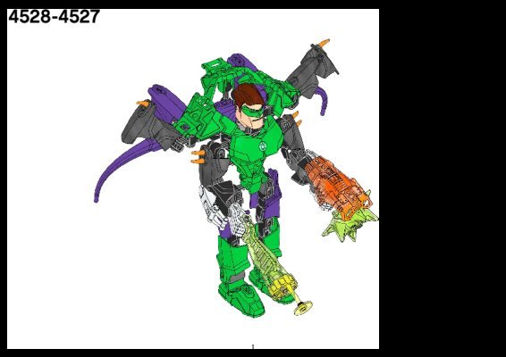 Building Instructions - LEGO - 4527 - The Joker: Page 1