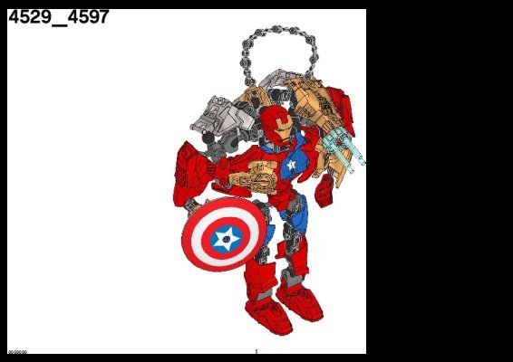 Lego 4529 best sale iron man