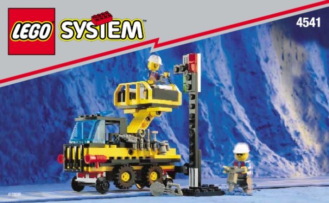 Building Instructions - LEGO - 4541 - Maintenance Vehicle: Page 1