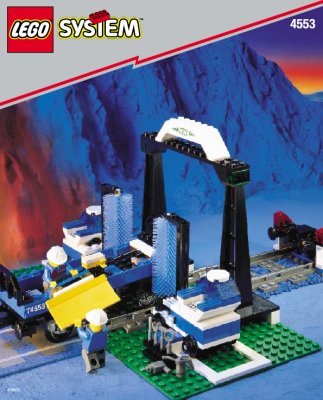 Building Instructions - LEGO - 4553 - Trainwash: Page 1