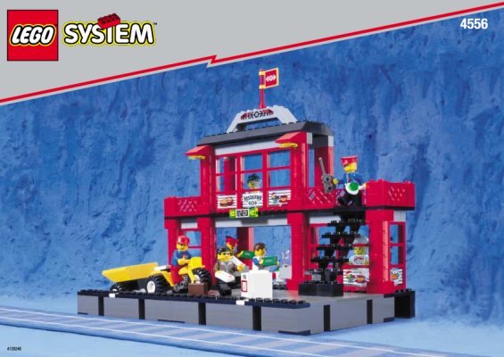 Building Instructions - LEGO - 4556 - Train Station: Page 1