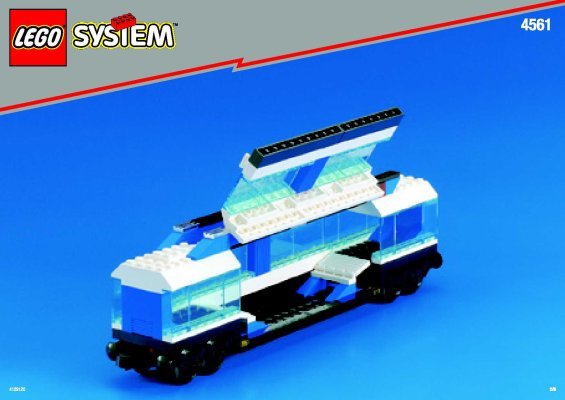 Building Instructions - LEGO - 4561 - Fast Passenger Train Set: Page 1