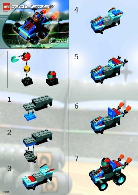 Building Instructions - LEGO - 4591 - Star Strike: Page 1