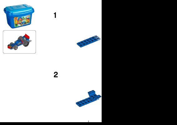 Building Instructions - LEGO - 4626 - LEGO® Brick Box: Page 1