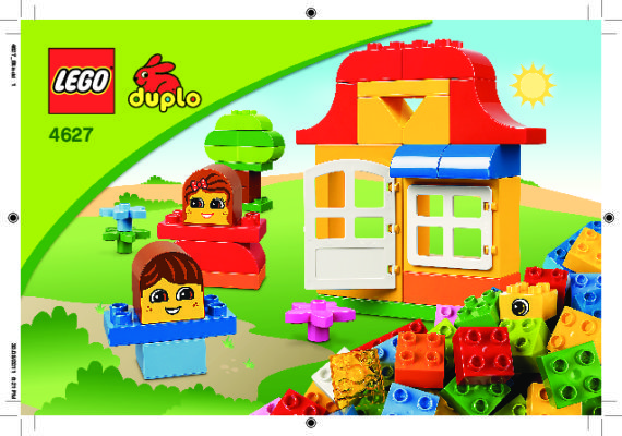 Building Instructions - LEGO - 4627 - LEGO® DUPLO® Fun with Bricks: Page 1