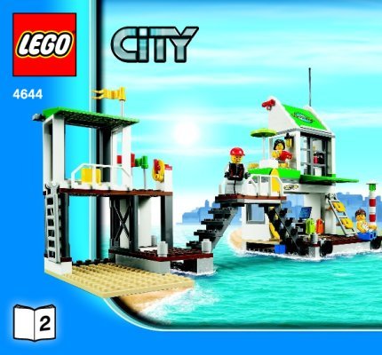 Building Instructions - LEGO - 4644 - Marina: Page 1