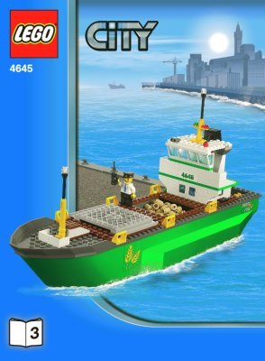 Building Instructions - LEGO - 4645 - Harbor: Page 1