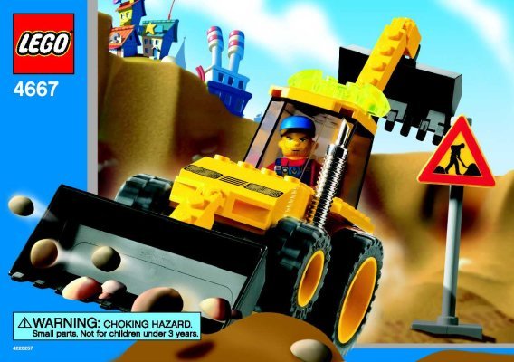 Building Instructions - LEGO - 4667 - Loadin' Digger: Page 1