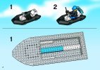 Building Instructions - LEGO - 4669 - Turbo-charged Police Boat: Page 2