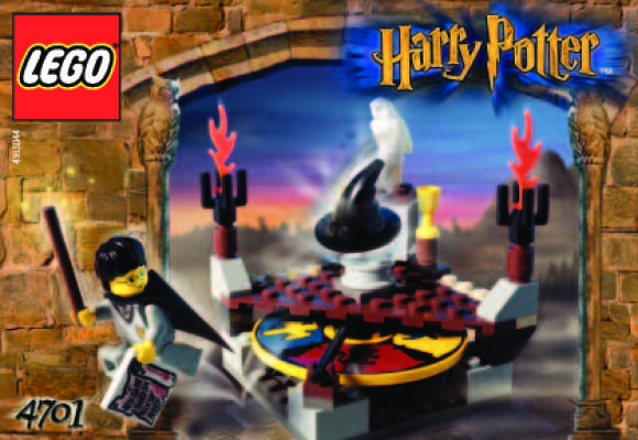 Building Instructions - LEGO - 4701 - The Sorting Hat™: Page 1