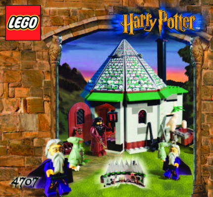 Building Instructions - LEGO - 4707 - Hagrid's Hut: Page 1